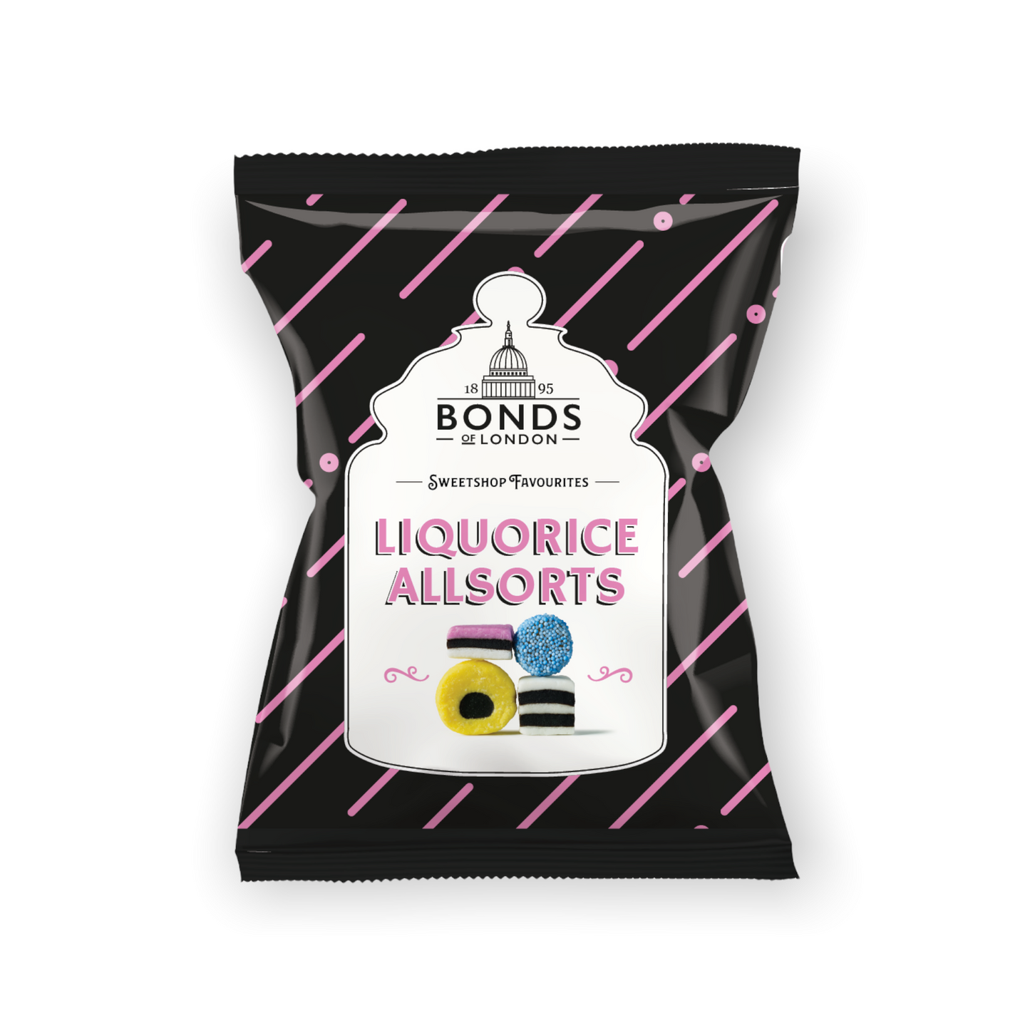 Bonds Liquorice Allsorts Bags 150g