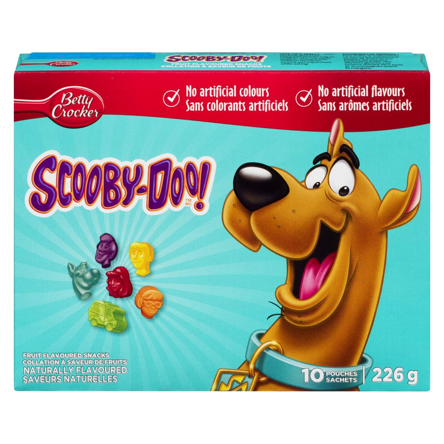 Scooby Doo Fruit Snacks 226g