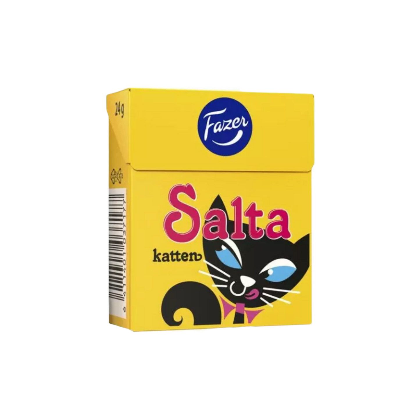Fazer Salta Katten – Salty Liquorice 24g