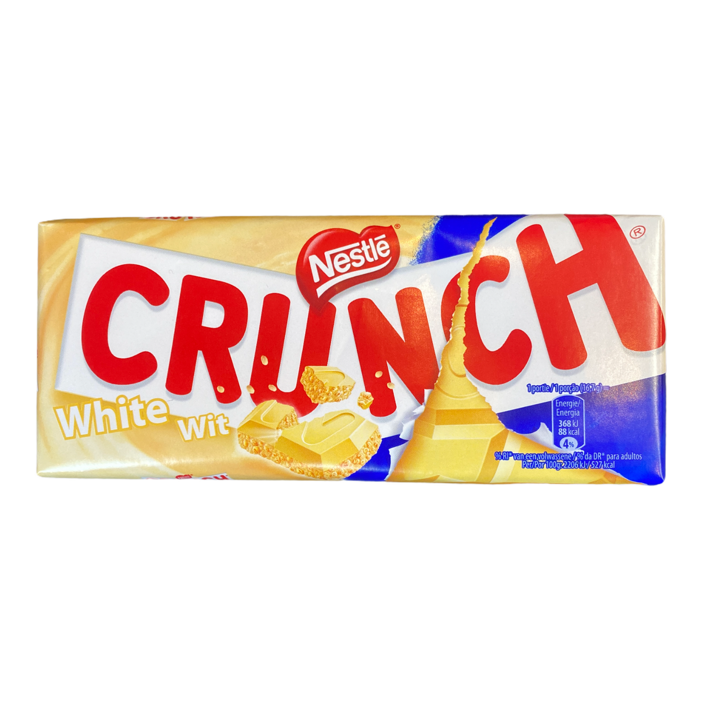 Nestle Crunch White Chocolate Bar 100g