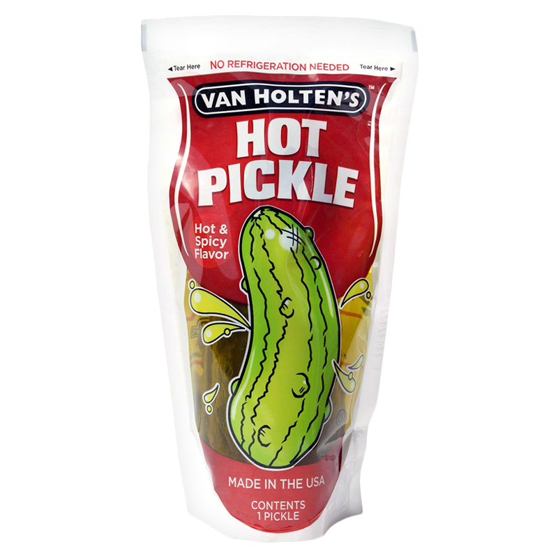 Van Holten's - Jumbo Hot & Spicy Pickle-In-a-Pouch