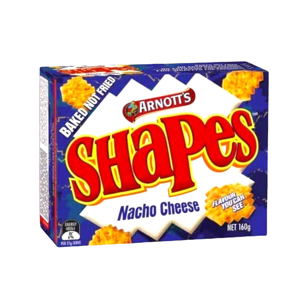 Arnotts Shapes Nacho Cheese 160g