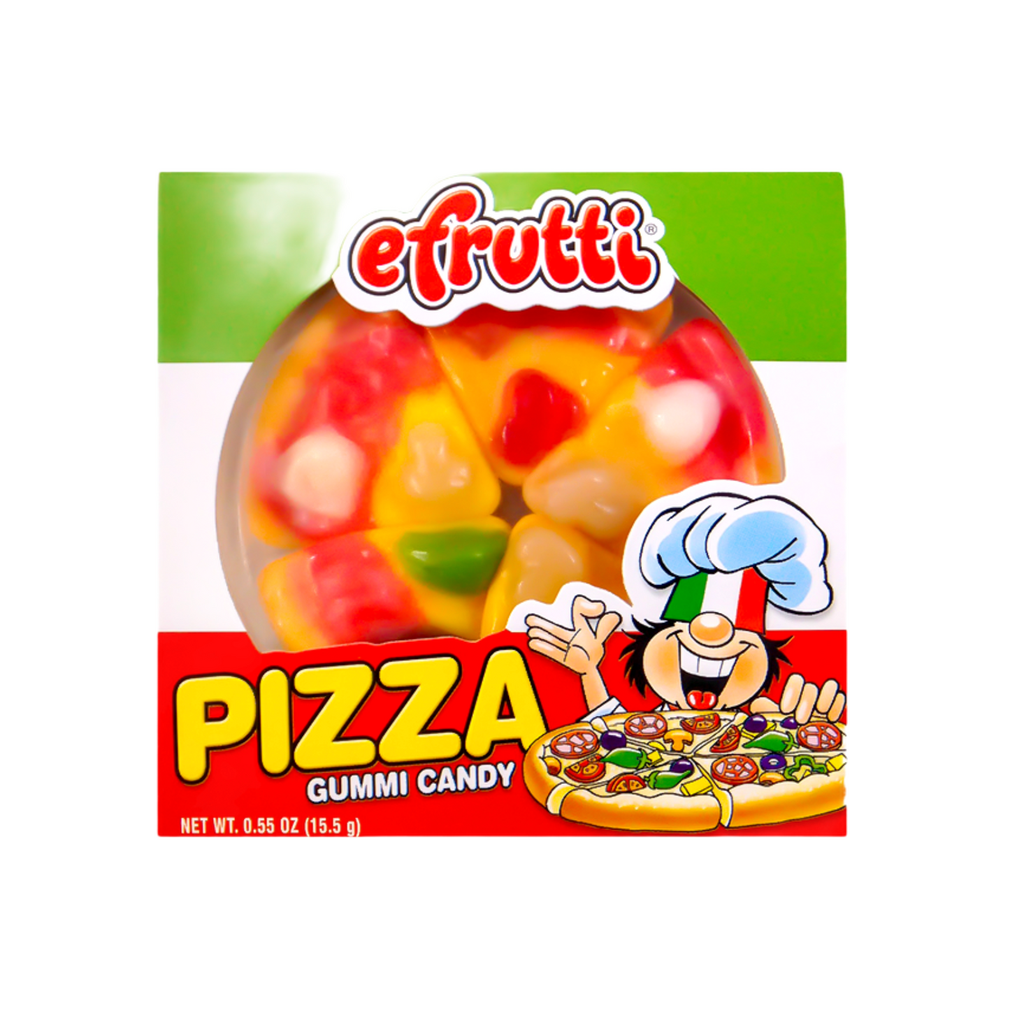 eFrutti Gummi Candy Pizza - 0.55oz (15.5g)