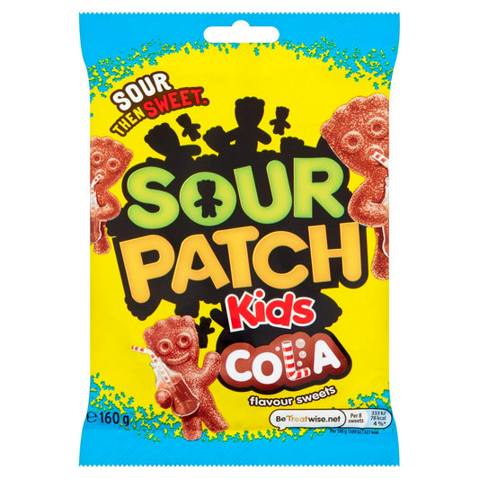 Sour Patch Kids Cola Sweets Bag 160g