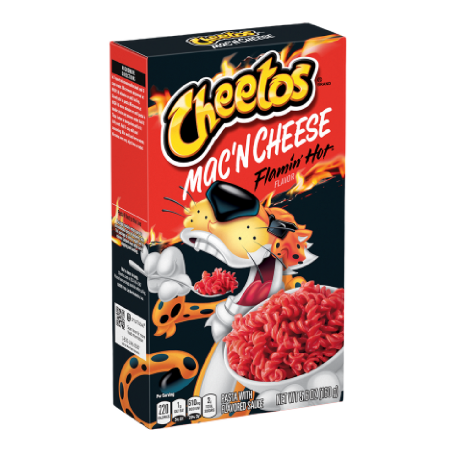 Cheetos Flamin' Hot Mac 'N Cheese Box - 5.6oz (160g)