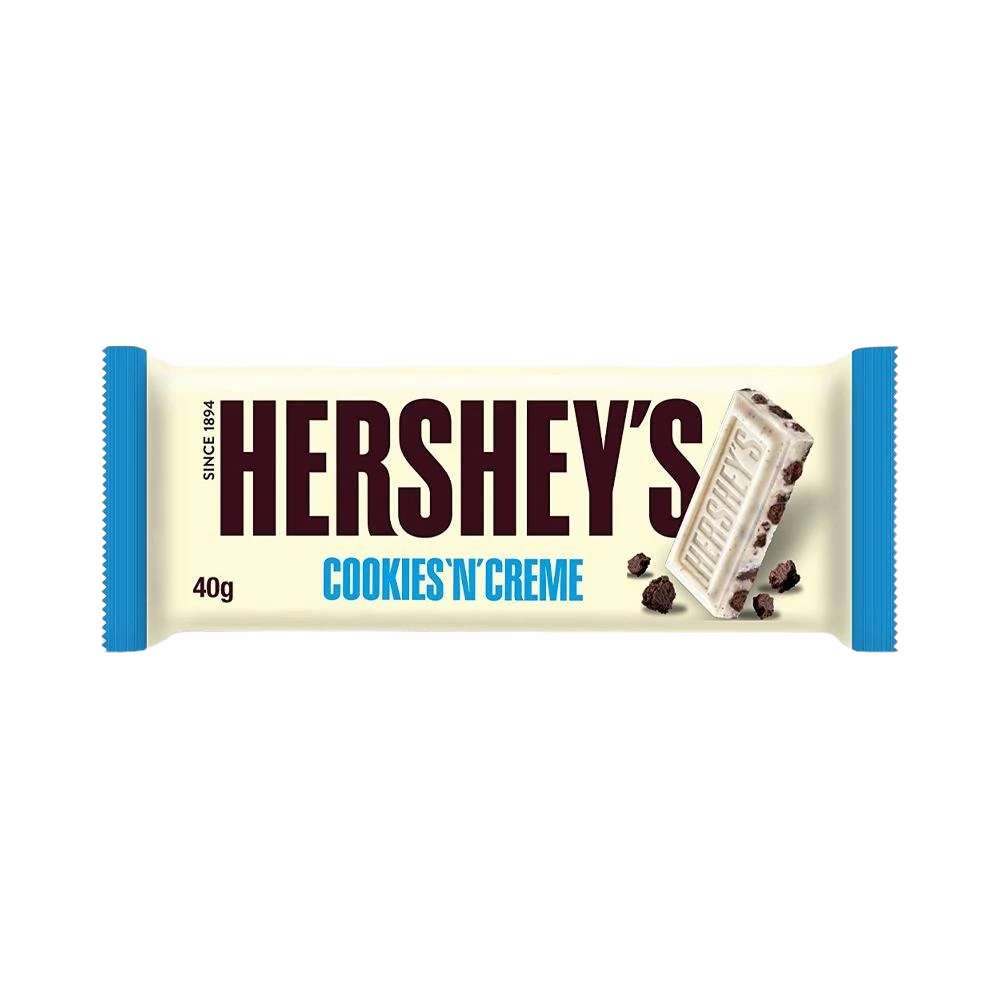 Hershey's Cookies 'N' Creme Bars - 40g (UK)