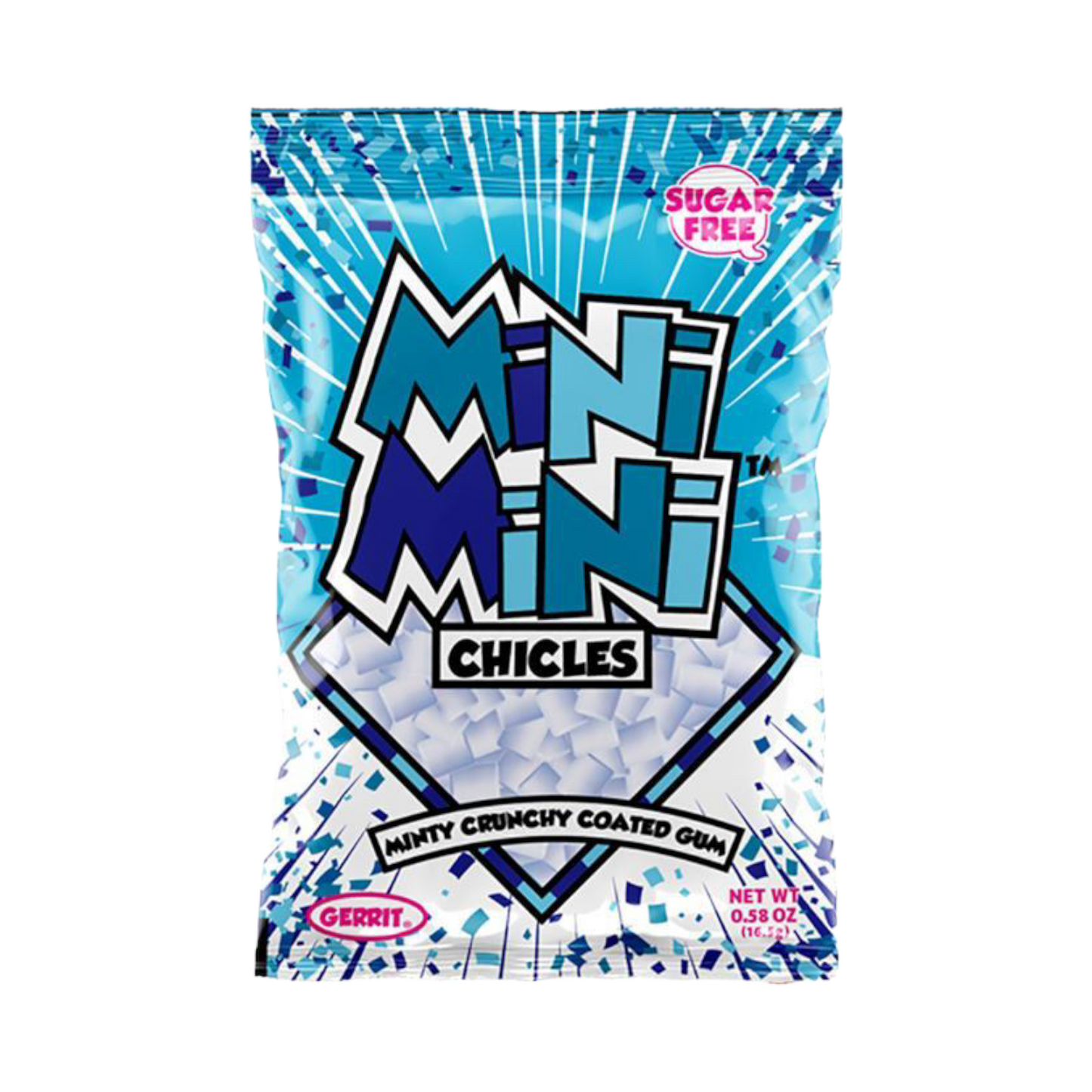 Mini Mini Chicles Mint Gum - 22g