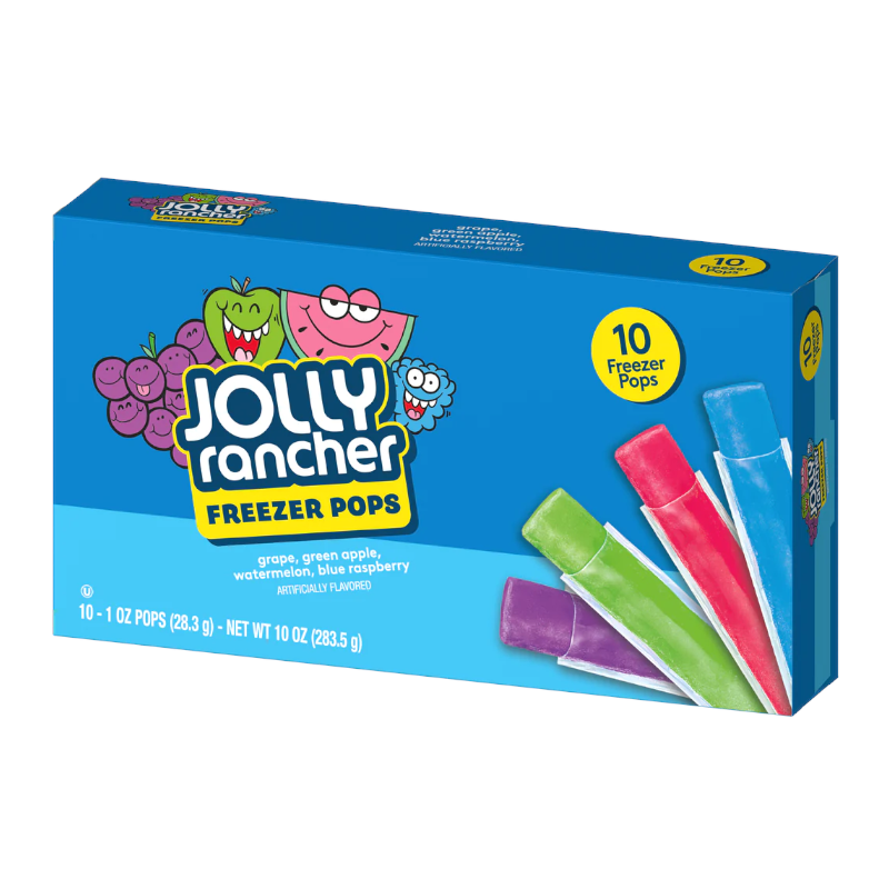 Jolly Rancher Freezer Bars - 10-Pack 10oz (283.5g)