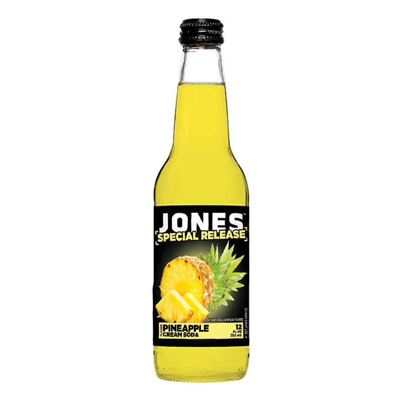 Jones Soda - Pineapple Cream 12fl.oz (355ml)