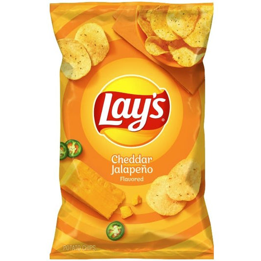 Lay’s Cheddar Jalapeño Flavoured Chips (42.5g)