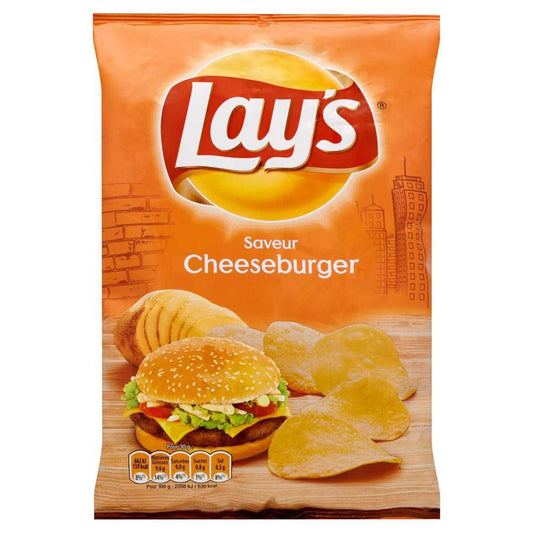 Lay's Cheeseburger Crisps 120g