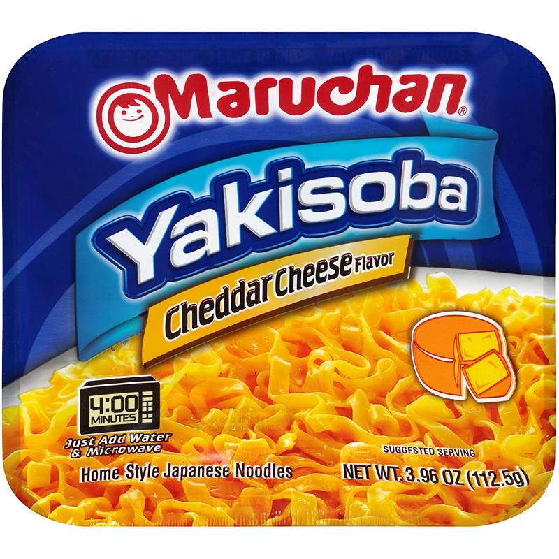 Maruchan - Cheddar Cheese Flavour Yakisoba Noodles - 3.96oz (112.5g)