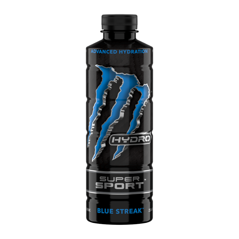 Monster Hydro Super Sport Blue Streak 25.4oz (750ml)