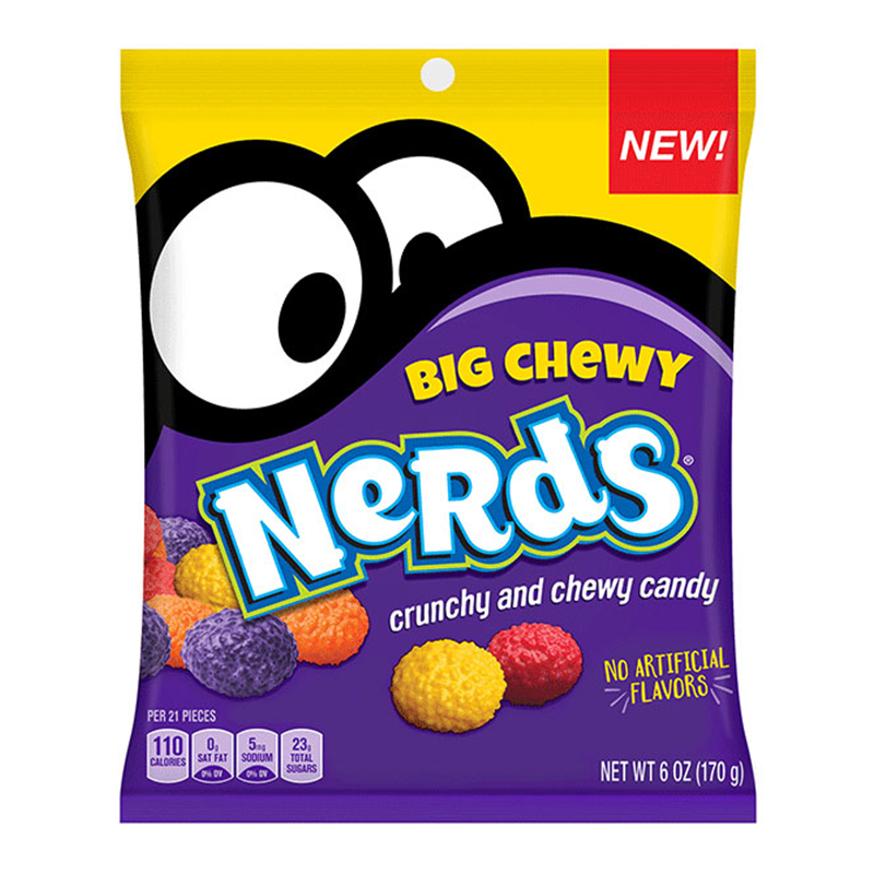 Nerds Big Chewy Peg Bag 6oz (170g)