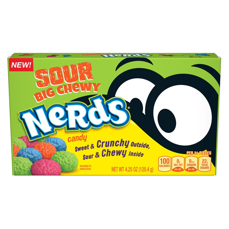Nerds Sour Big Chewy - 4.25oz (120.4g) - Theatre Box