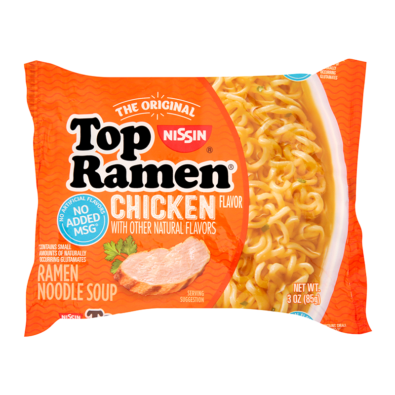 Nissin Top Ramen Chicken - 3oz (85g)