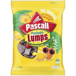 Pascall Pineapple Lumps BIGGER BAG - (185g)