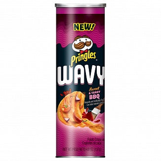 Pringles Wavy Sweet & Spicy BBQ - 137g