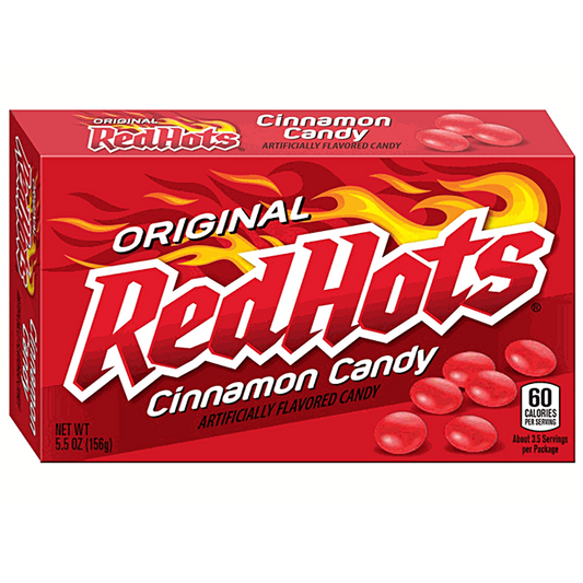 Red Hots Original Cinnamon Candy - 5.5oz (156g) - Theatre Box