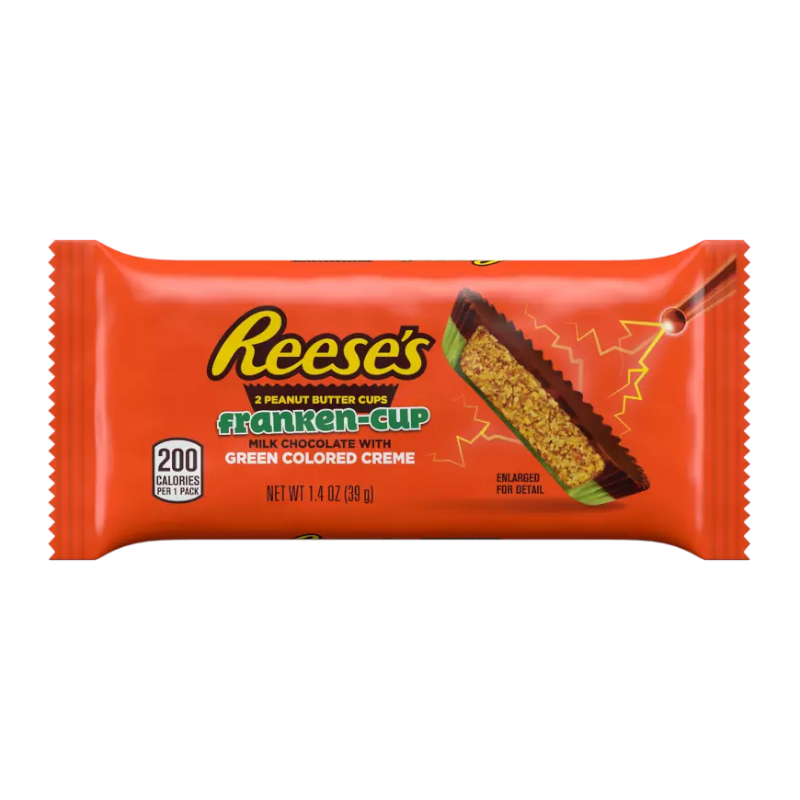 Reese's Franken-Cup Milk Chocolate Peanut Butter Cup - 1.4oz (39g)