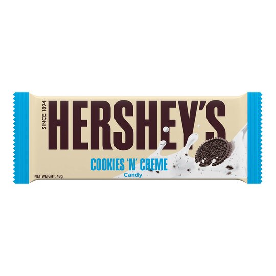 Hershey's Cookies 'N' Creme Bar - 1.55oz (43g)