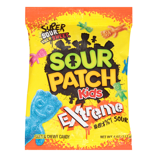 Sour Patch Kids Extreme Peg Bag - 4oz (113g)