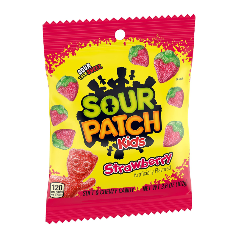 Sour Patch Kids Strawberry - 3.6oz (102g)