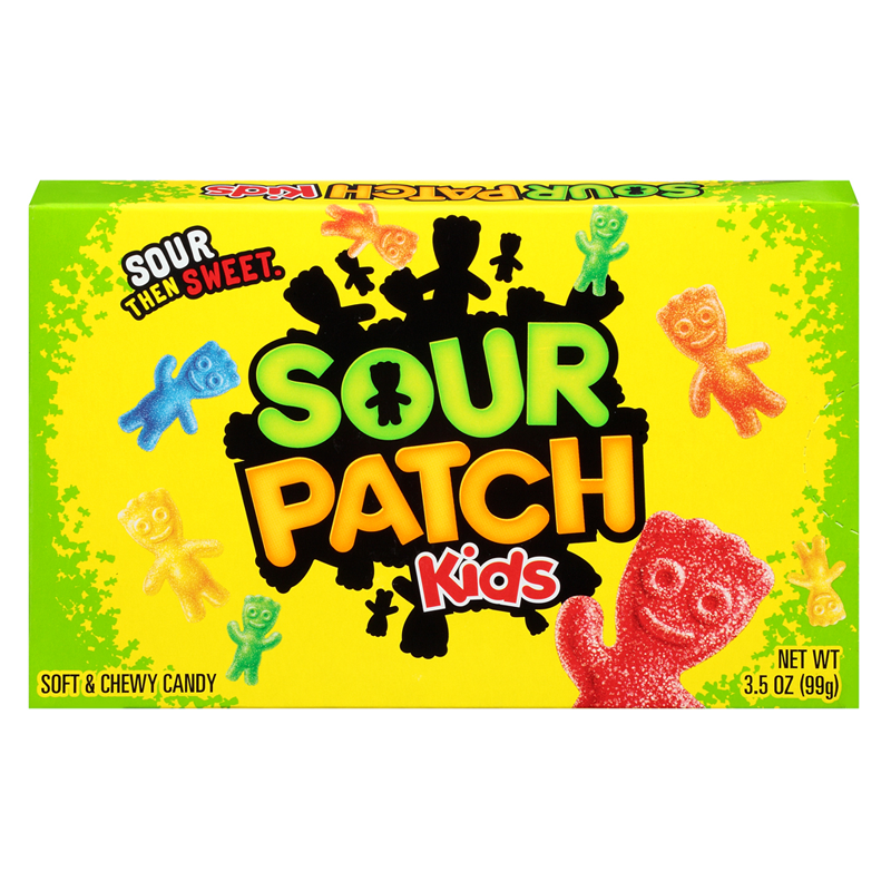 Sour Patch Kids Original - 3.5oz (99g) - Theatre Box