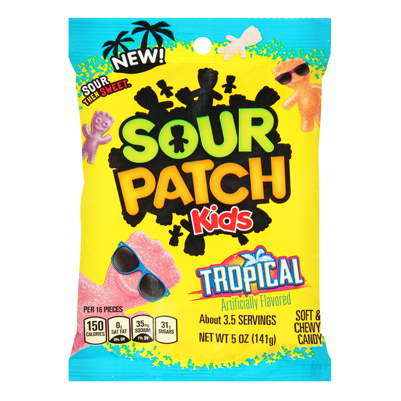 Sour Patch Kids Tropical 5oz (141g)