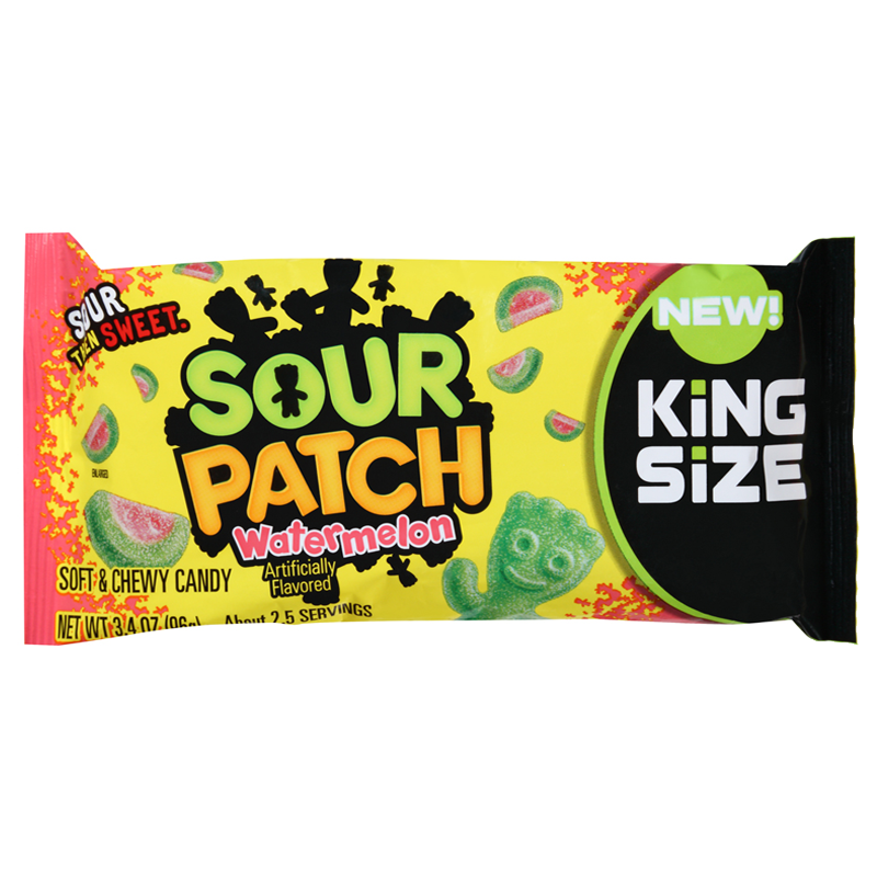 Sour Patch Kids Watermelon King Size - 3.4oz (96g)