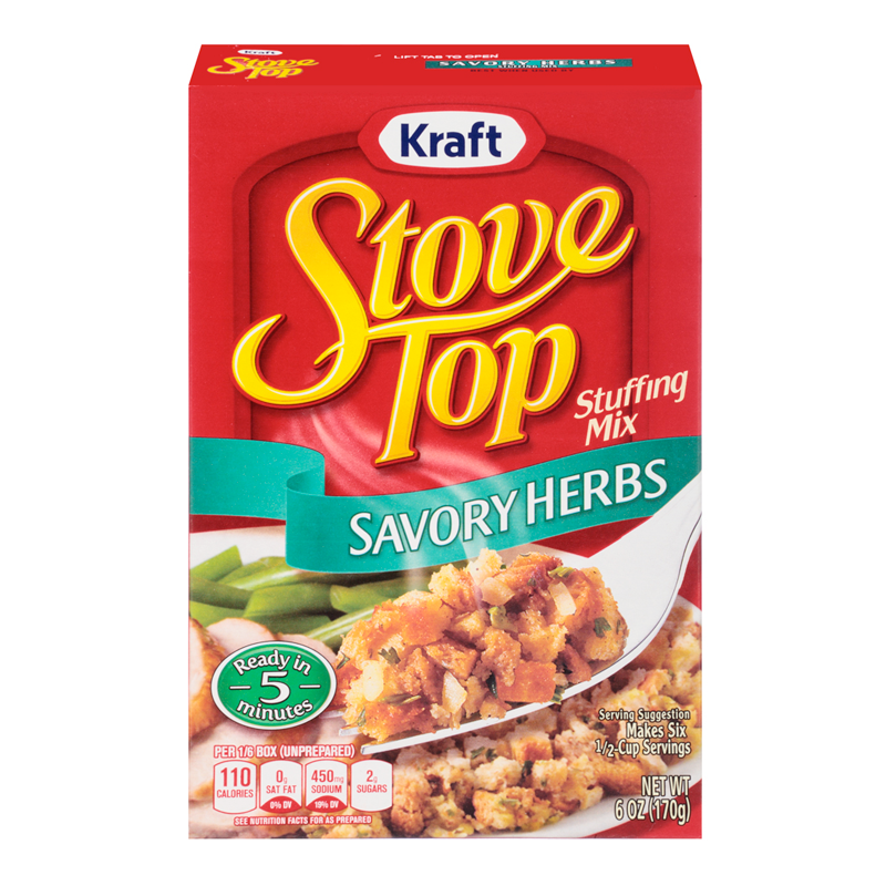 Stove Top Savoury Herb Stuffing Mix - 6oz (170g)