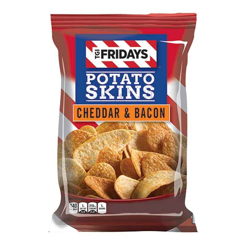 TGI Fridays Cheddar & Bacon Potato Skins - 4oz (113g)