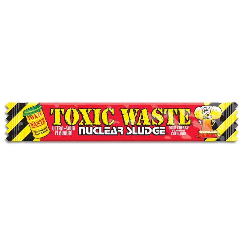 Toxic Waste Nuclear Sludge Chew Bar Cherry
