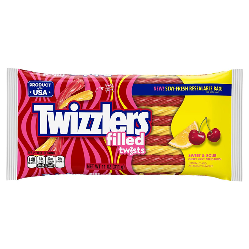 Twizzlers Sweet & Sour Filled Twists - 11oz (311g)