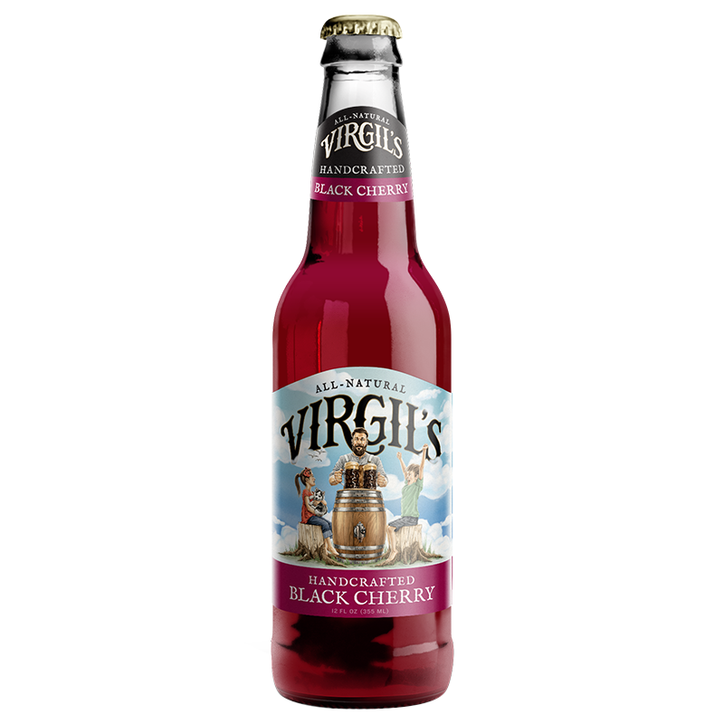 Virgil's Handcrafted Black Cherry Soda - 12fl.oz (355ml)