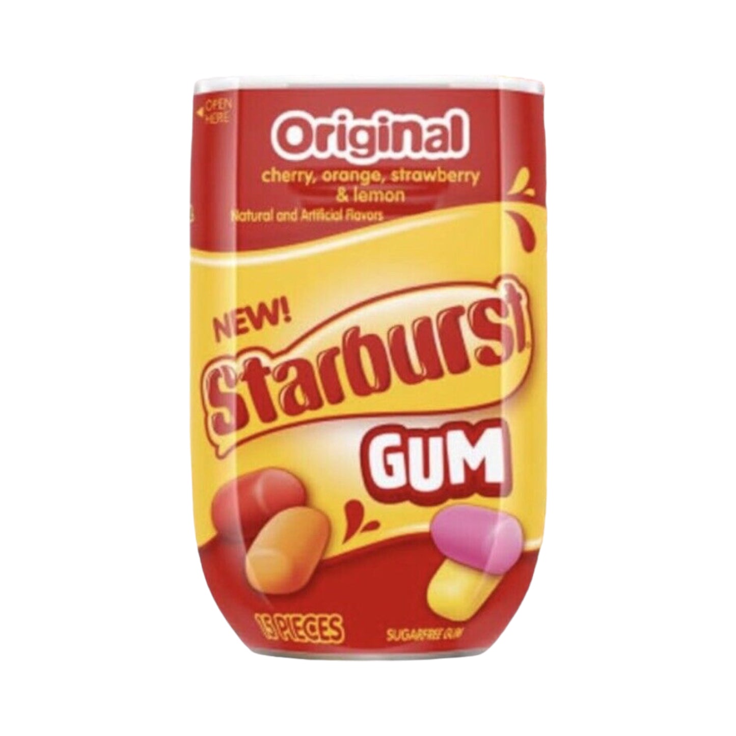 Starburst Original Gum - 2.82oz (80g)