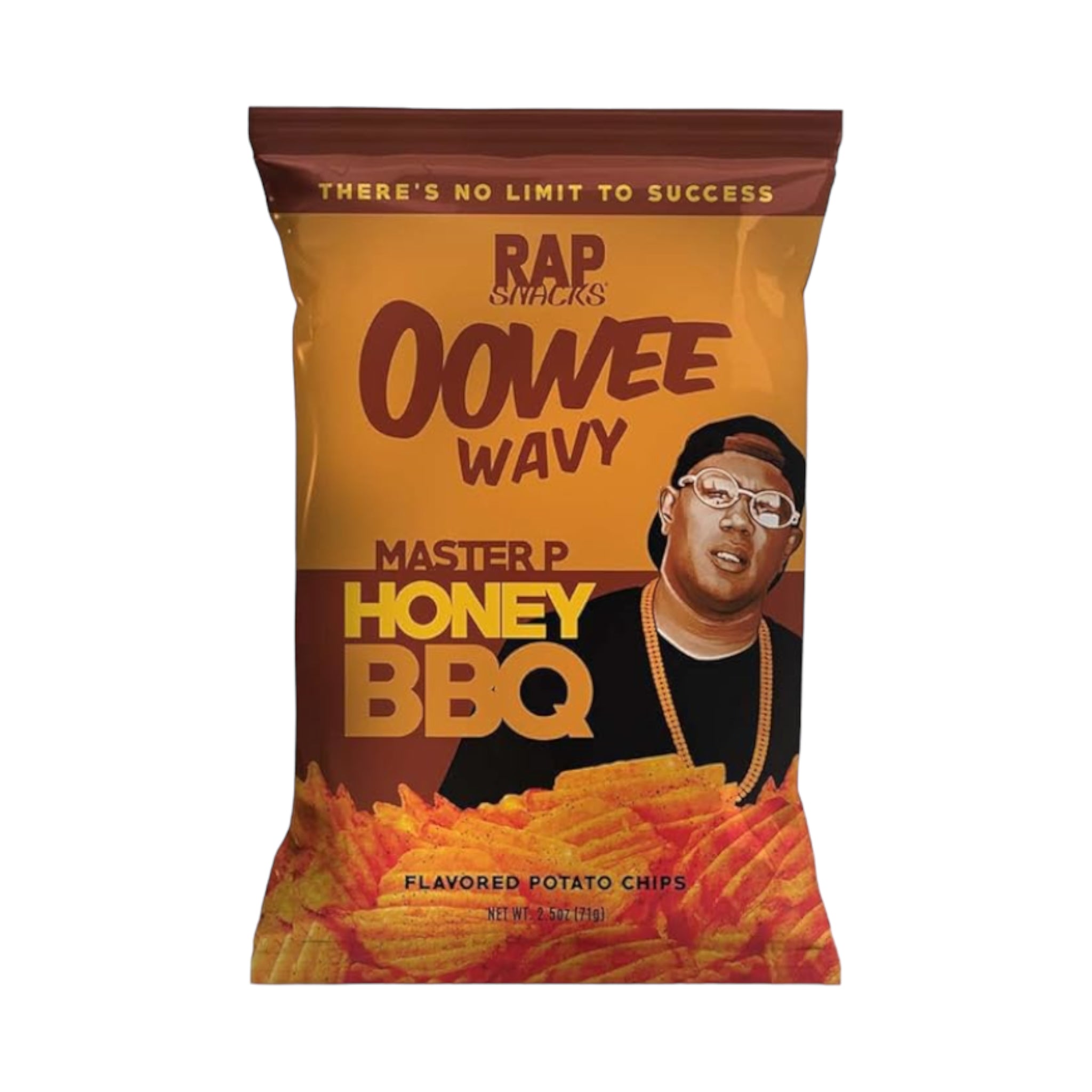Usa Raps Foods Rap Snacks Wavy Master P Honey BBQ - 2.5oz (71g) – USA Bites