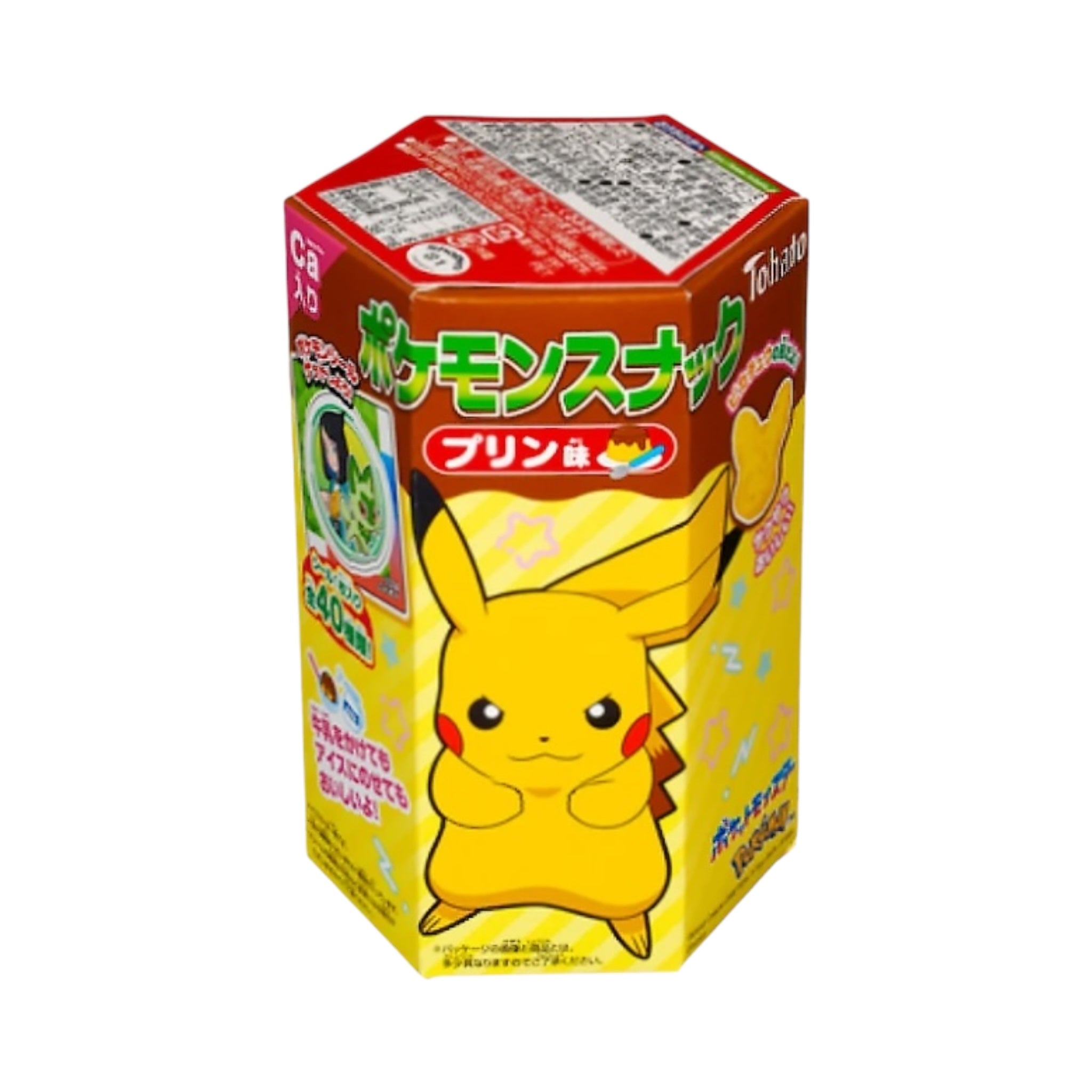 TOHATO Pokemon Pudding Flavour Snacks - 23g [Japan] – USA Bites