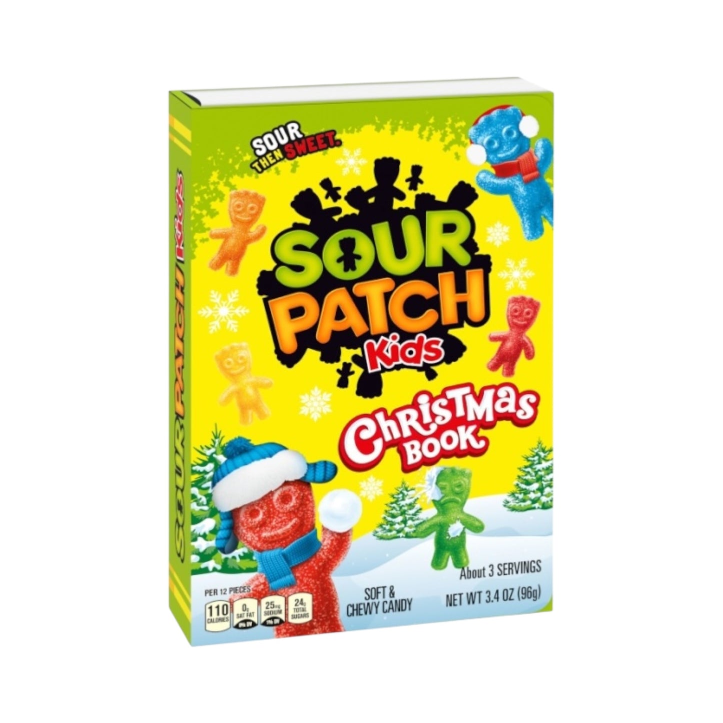 Sour Patch Kids Christmas Book - 3.4oz (96g)