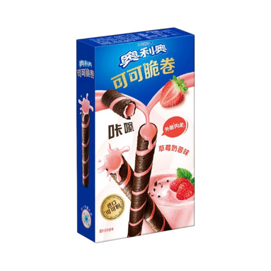 Oreo Crispy Roll Strawberry Milkshake - 50g [China]