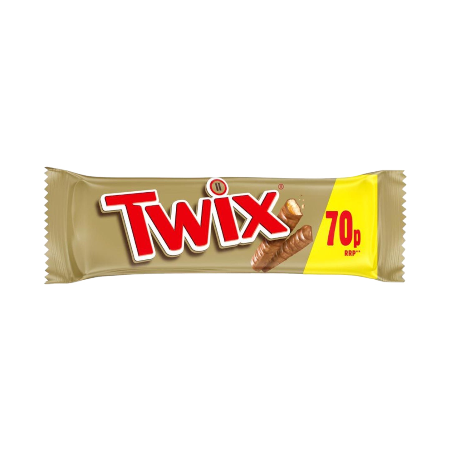 Twix Caramel & Milk Chocolate Fingers Biscuit Snack Bar - 50g (PMP 70P)