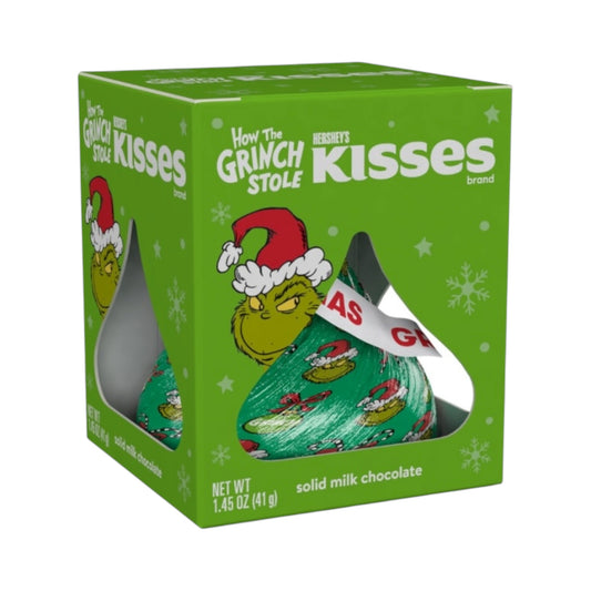 Hershey's Solid Milk Chocolate Grinch Kiss - 1.45oz (41g)