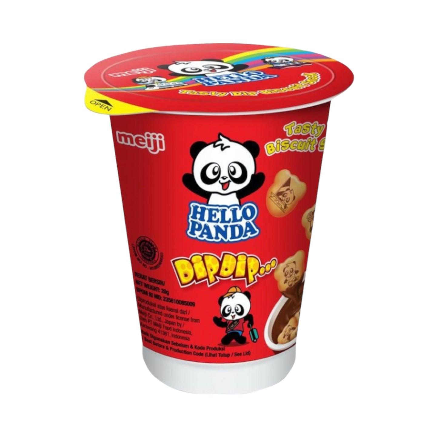 Meiji Hello Panda Dip Dip Chocolate - 20g