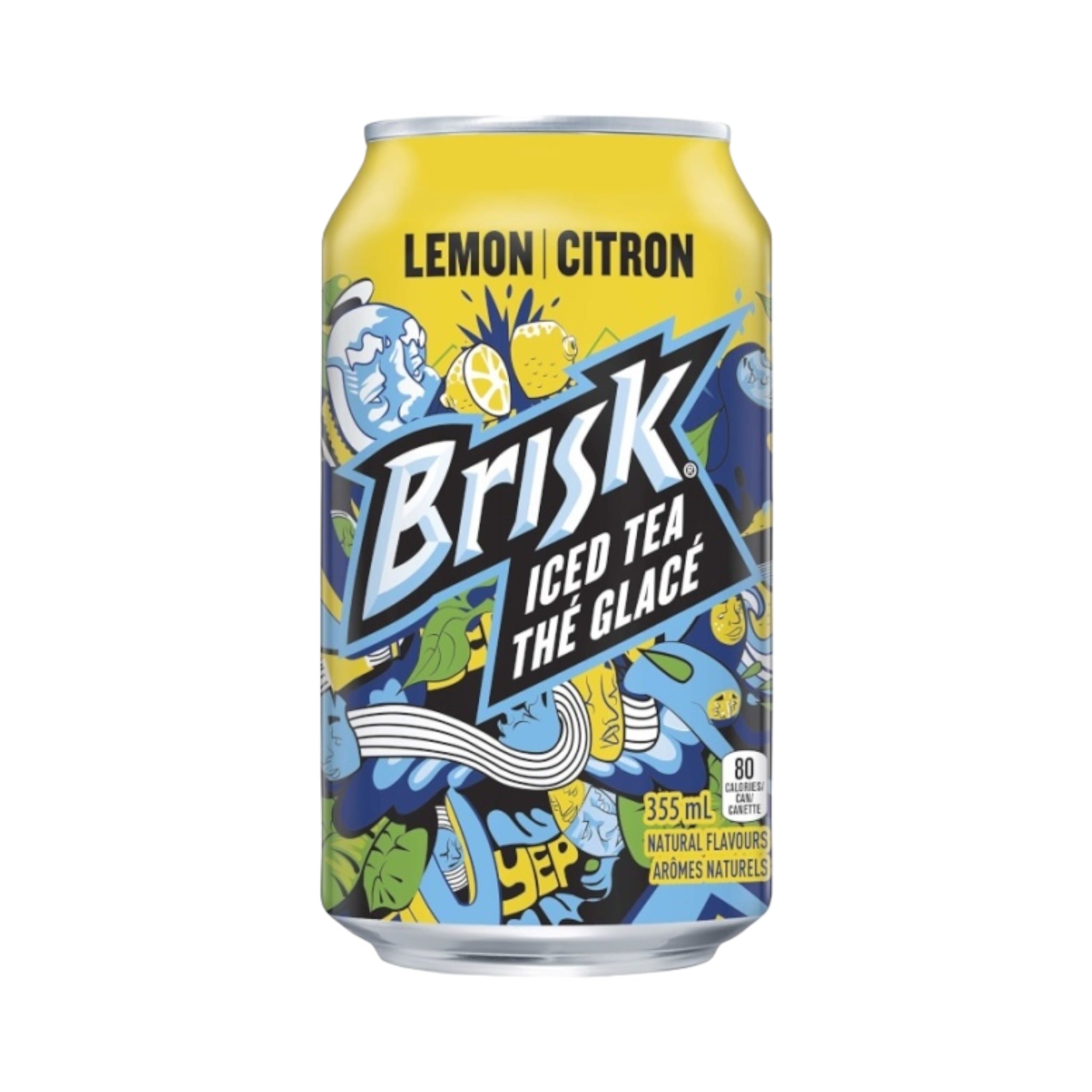 Brisk Iced Tea Lemon - 355ml [Canadian] – USA Bites