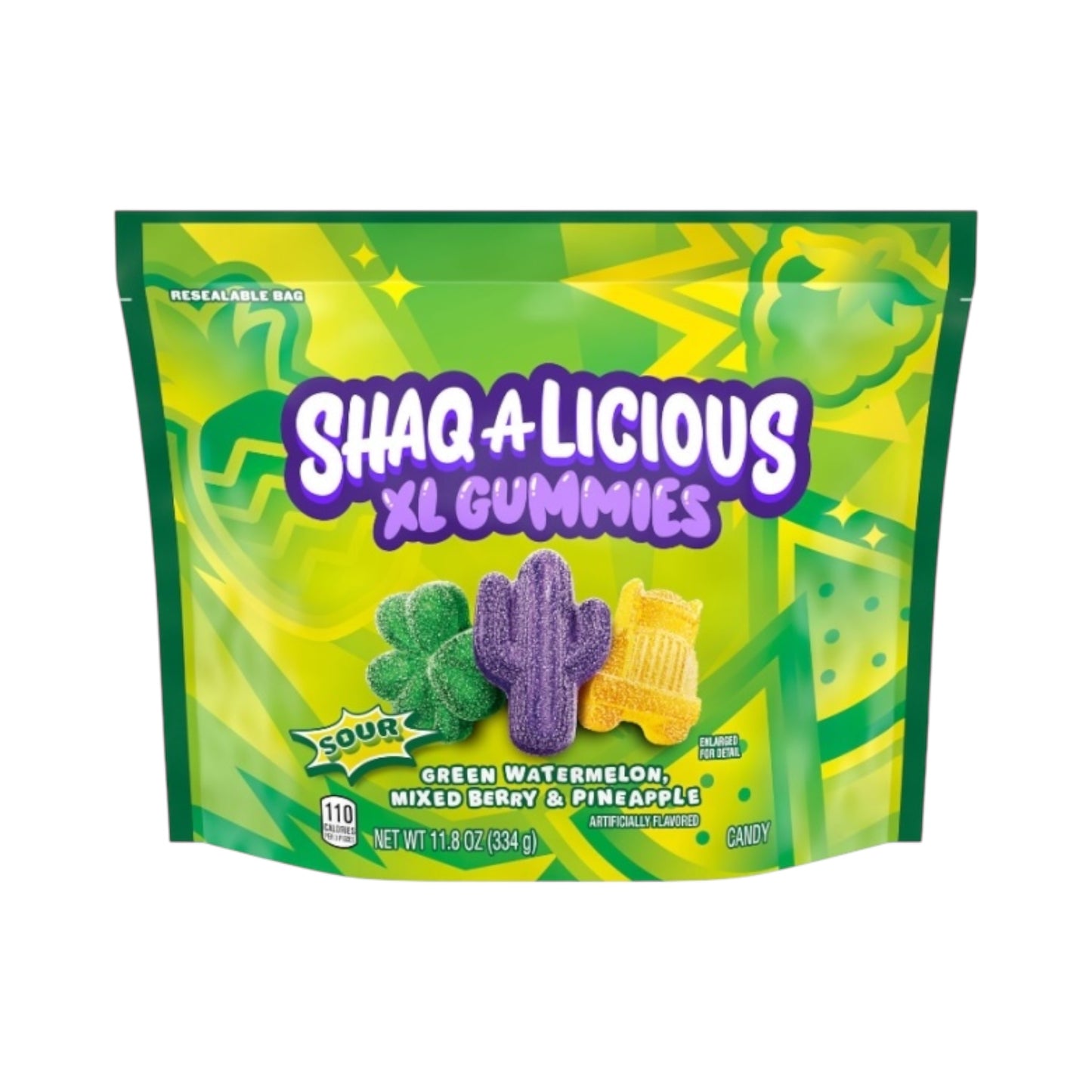 SHAQ-A-LICIOUS XL Sour Gummies - 11.8oz (334g)