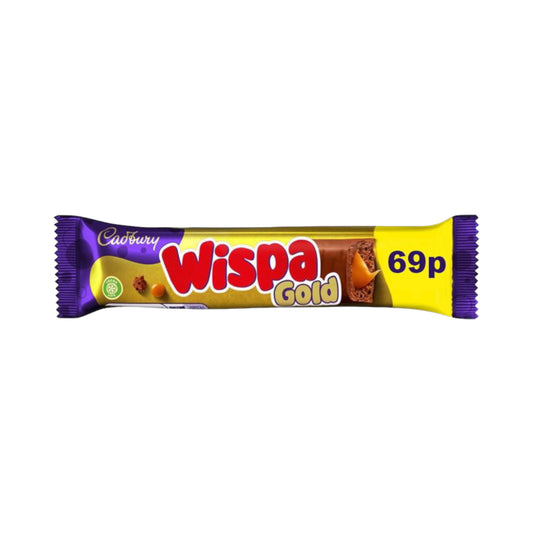 Cadbury Wispa Gold Chocolate Bar - 48g (PMP 69p)