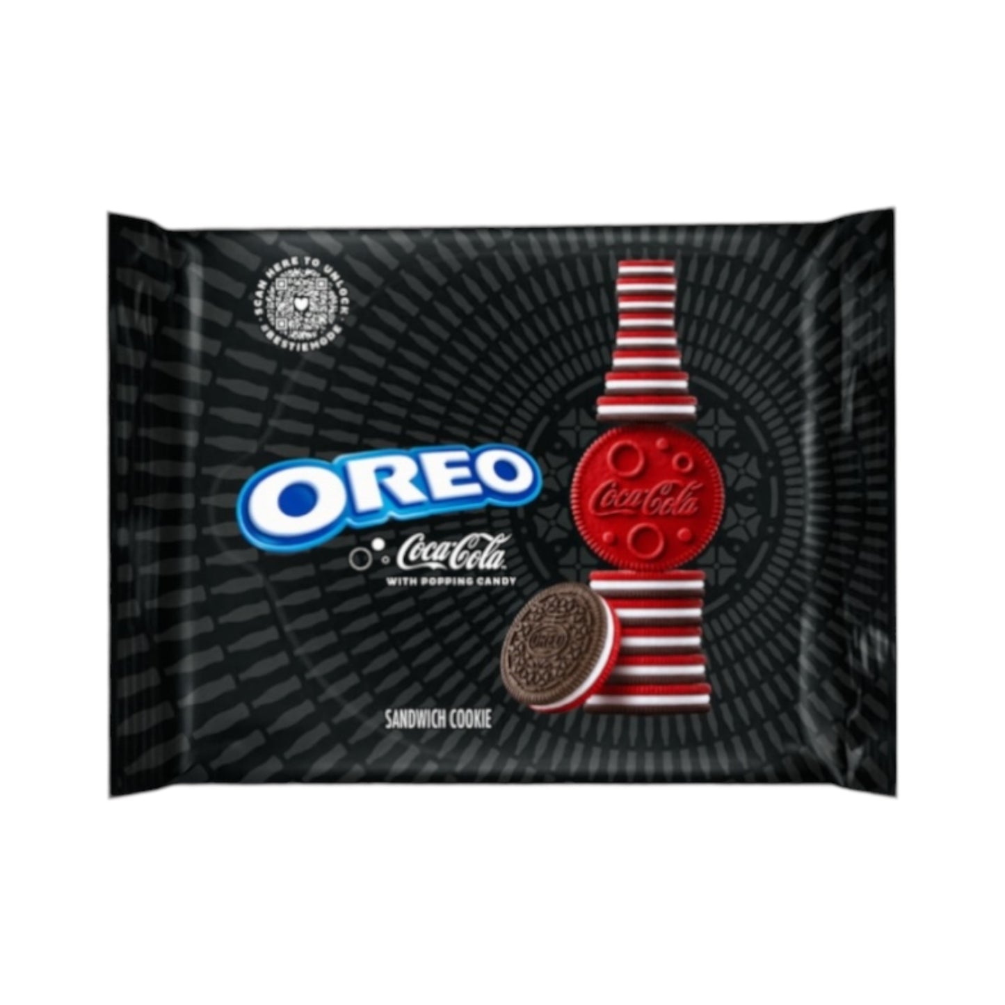 Oreo Limited Edition Coca-Cola Flavour Sandwich Cookies - 303g [Canadian]