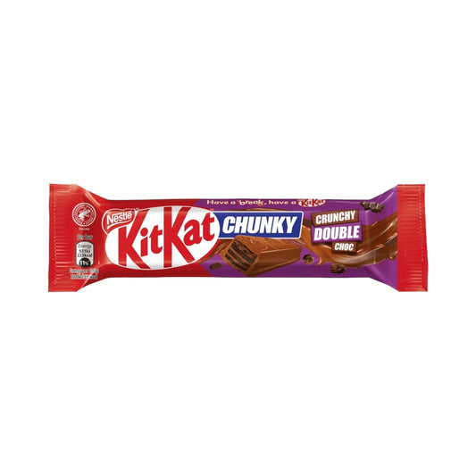 Kit Kat Chunky Crunchy Double Choc Chocolate Bar - 42g
