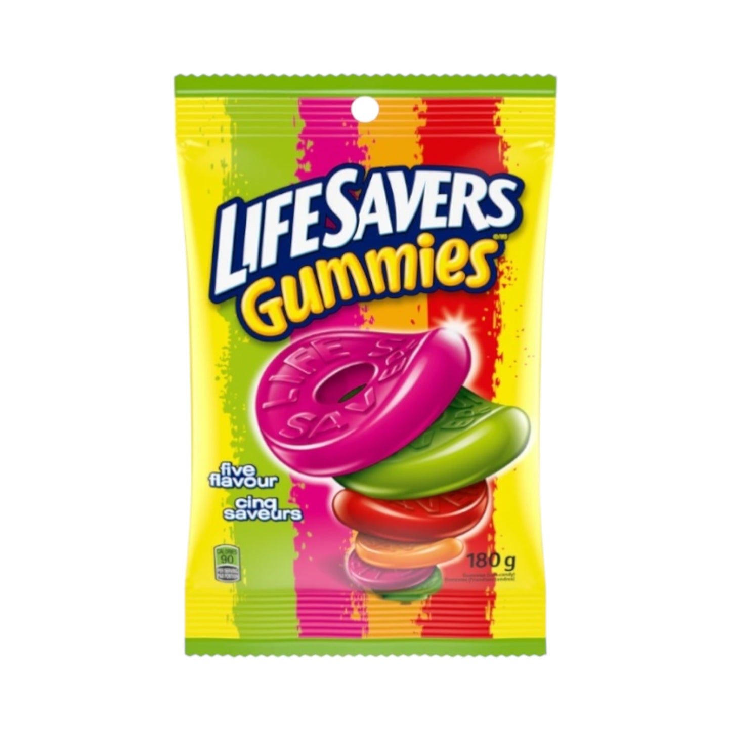 Life Savers Gummies 5 Flavours - 180g [Canadian]