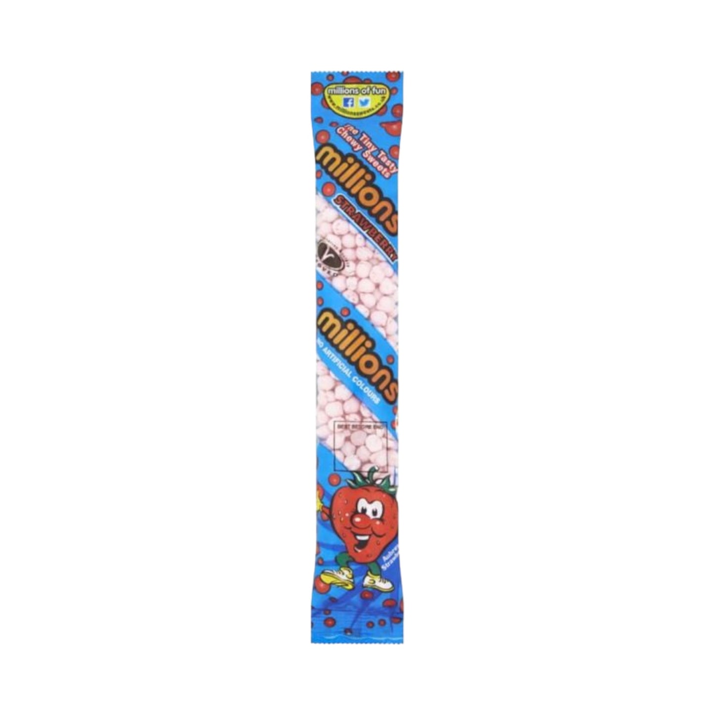 Millions Strawberry Tube - 55g